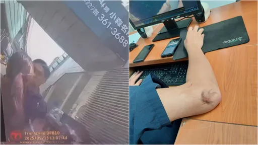 有片!母控警察4打1害女兒骨折毀容 結果是自己掛假車牌還襲警