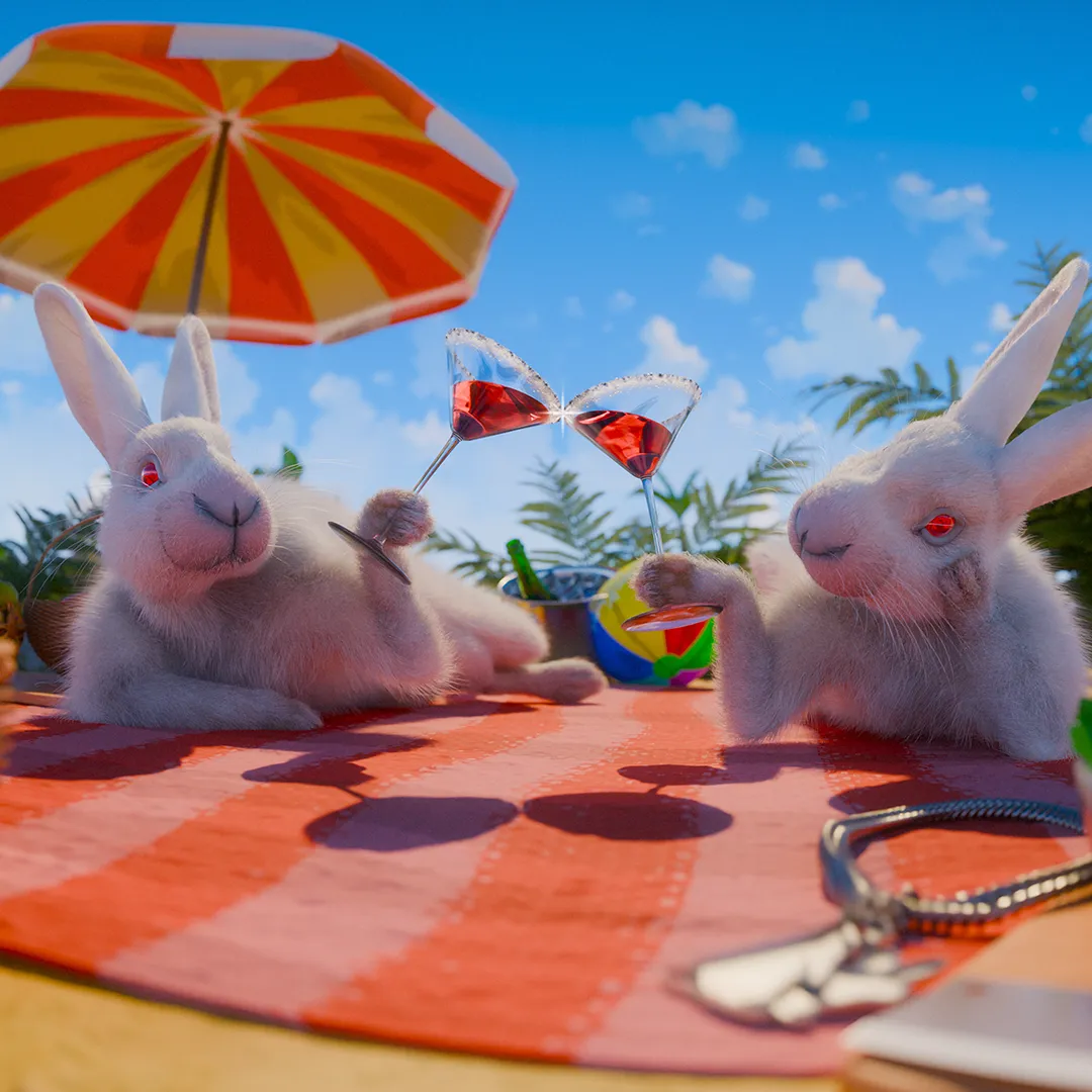 熱情兔。品牌提供