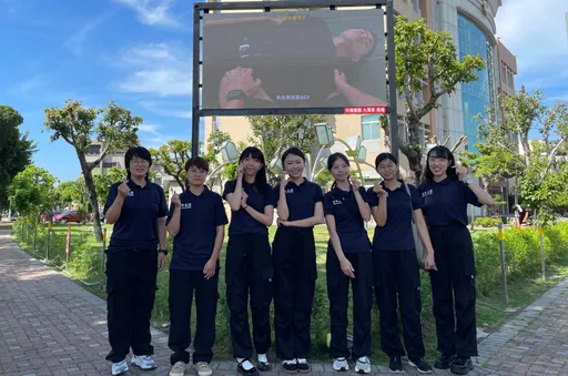 台中首支企业义消分队成军 女性分队长领军超吸睛