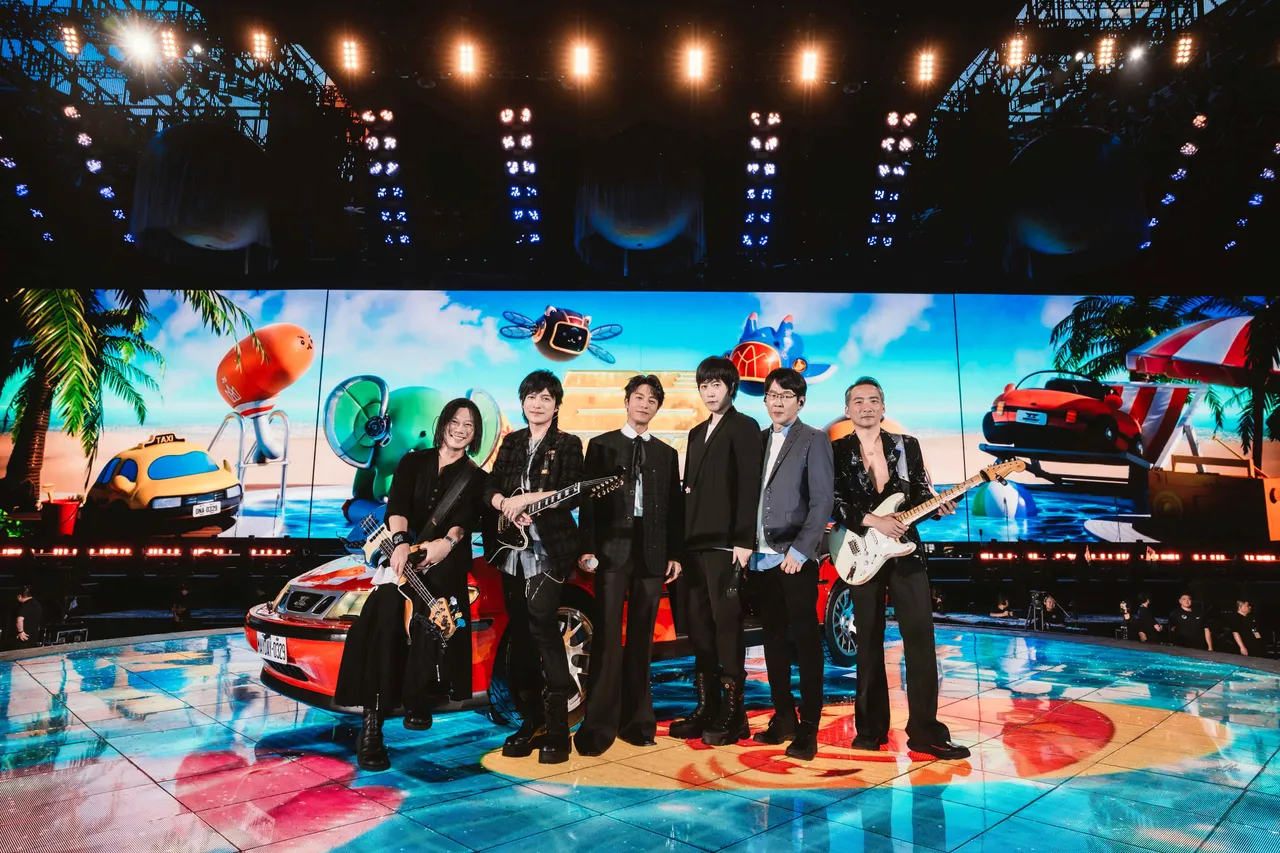 五月天上海第二場,邀來韋禮安擔任嘉賓。相信音樂提供