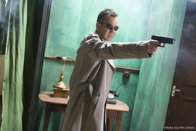 杜琪峯執導的警匪片《放．逐》。高雄電影館提供