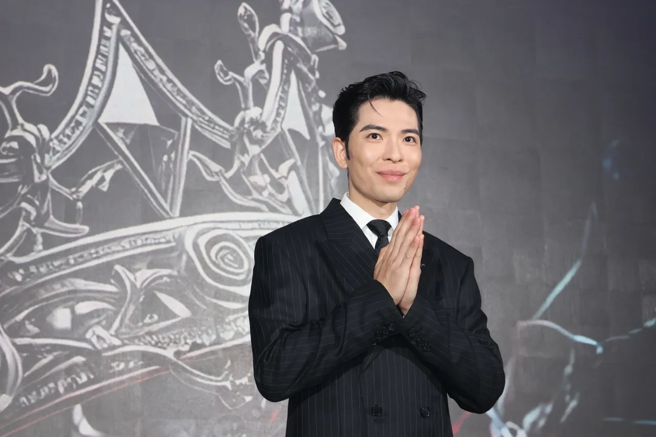 萧敬腾透露周杰伦7岁儿网球球技惊人。庄宗达摄