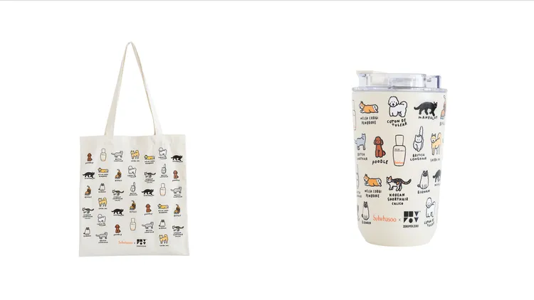 10至11月百貨周年慶限定，購買潤燥養膚精華60ml或90ml的單品/組合，即可獲得ZERO PER ZERO聯名保溫隨身杯或ZERO PER ZERO聯名帆布包。品牌提供