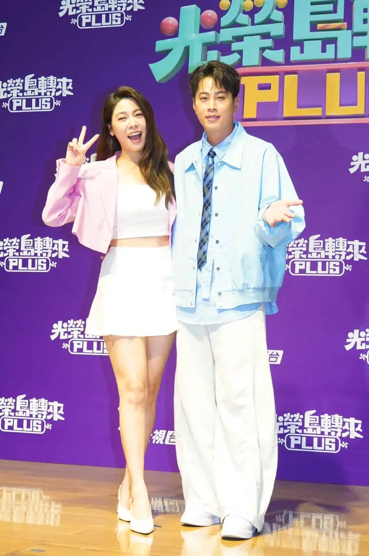 白家綺（左）和吳東諺都很敬佩柯叔元。攝影中心攝