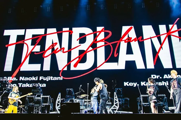 TENBLANK昨助陣ONE OK ROCK大阪演唱會。翻攝Taka IG