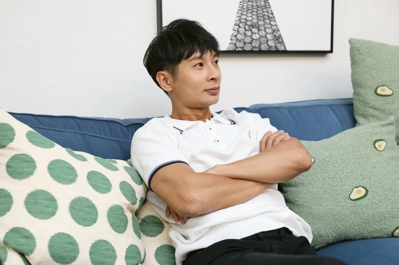 逸祥很享受拍戲帶來的挑戰。彭欣偉攝
