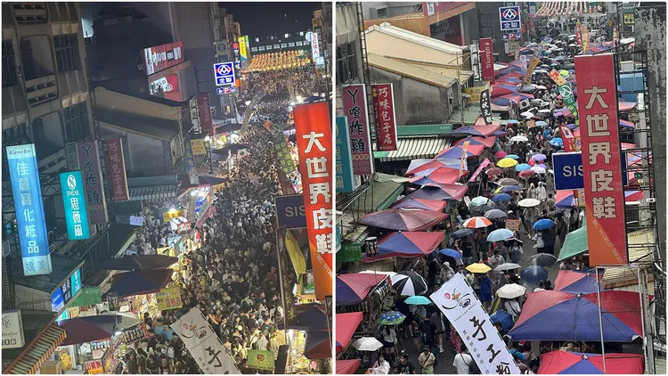 今年活動設有約400個攤位，下午4時起便陸續湧現人潮，入夜後更是越晚越熱鬧，不少民眾扶老攜幼前來共襄盛舉。翻攝《苑裡串起來》社團