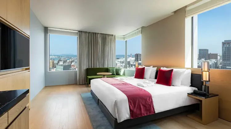 2025年新開幕的福岡休雷克蓋特飯店，距離天神地下街步行5分鐘。業者提供