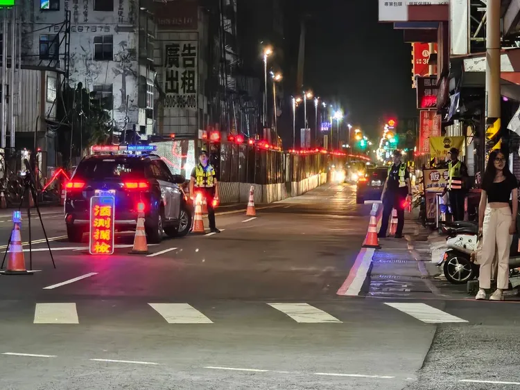 桃警強化交安大執法。交通大隊提供