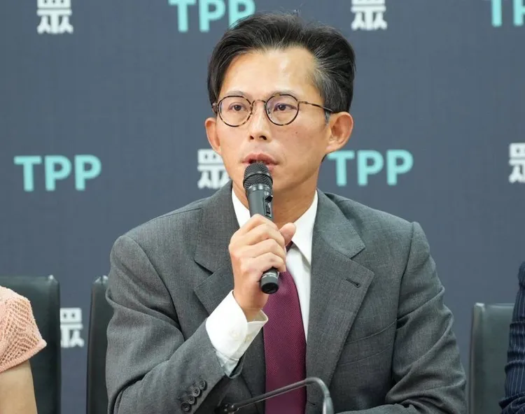 台灣民眾黨主席、黨團總召黃國昌。台灣民眾黨提供