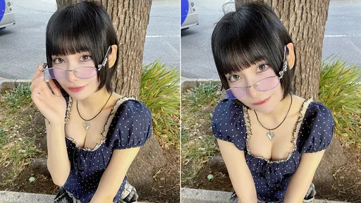 驚人!正妹偶像照片背景一小截行道樹 網友3小時肉搜出地點