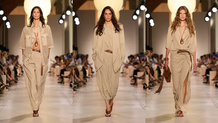 Michael Kors Collection 2026春夏系列。品牌提供