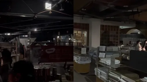 新店昨萬戶大停電 台電稱「1分鐘復電」惹議!民眾不滿「摸黑」吃飯、看電影被中斷