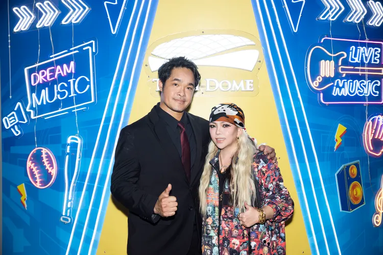 張惠妹用好聲音致敬體壇巨星林智勝。聲動娛樂提供