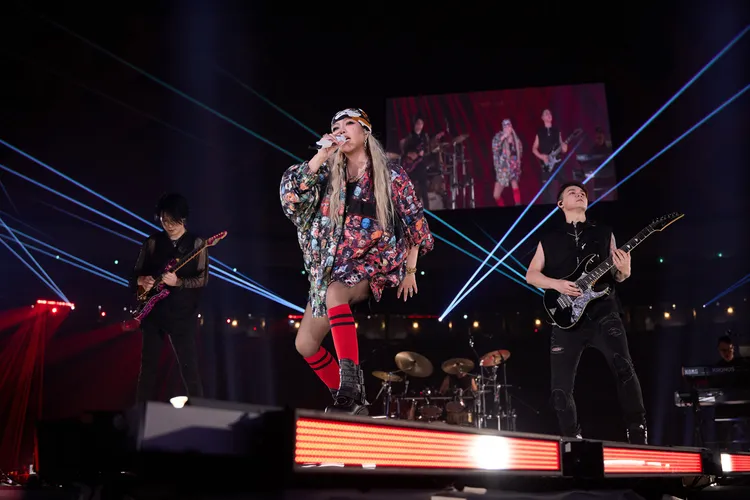 張惠妹開唱火力全開。聲動娛樂提供