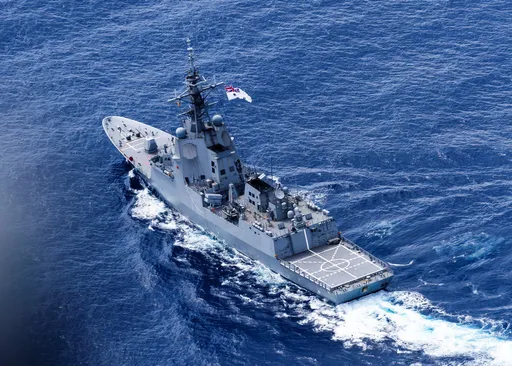中共跳腳!2國軍艦齊通過台海 這國今年第2次