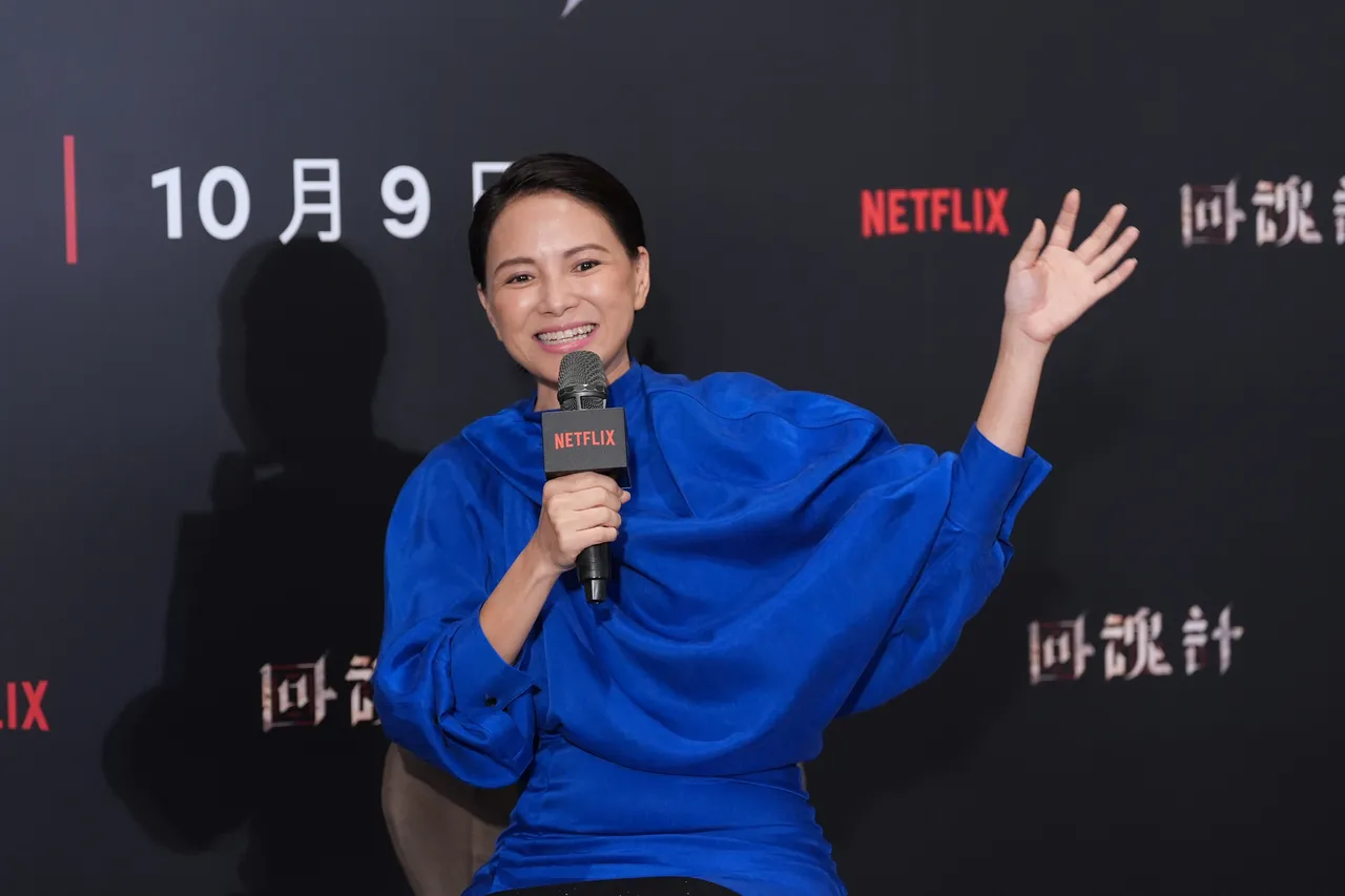 戏里打戏太多,李心洁求饶不想转型成动作演员。摄影中心摄