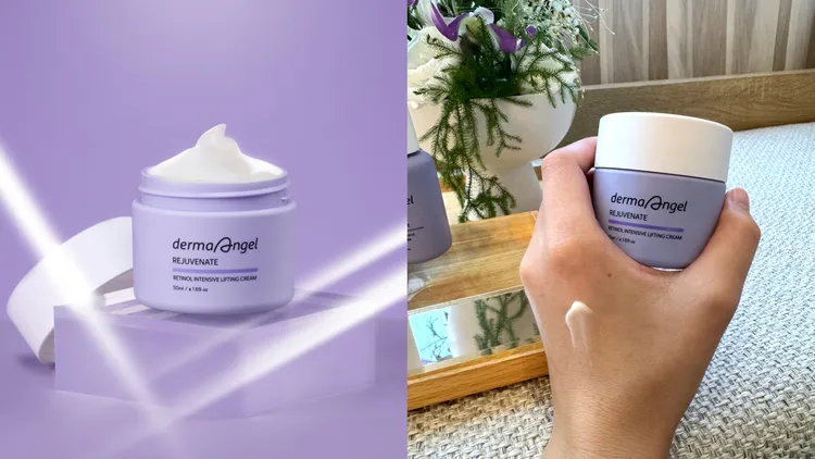 dermaAngel 0.5%緊緻彈力A醇乳霜，50ml／890元。品牌提供、張家玲攝