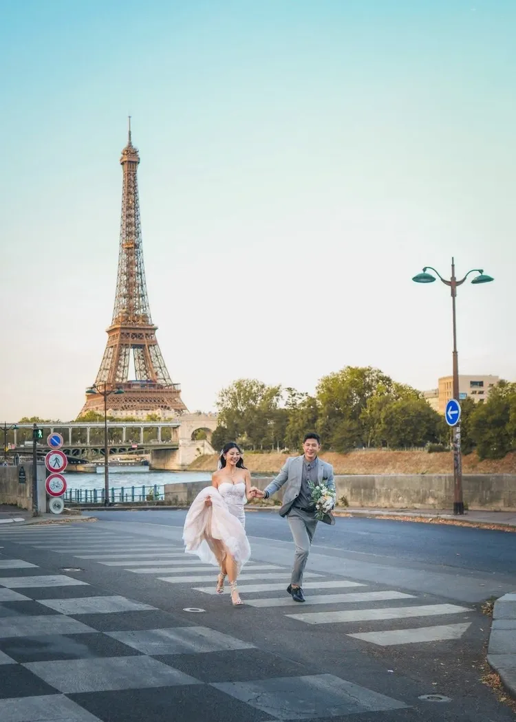 田舞陽婚紗照。翻攝田舞陽FB