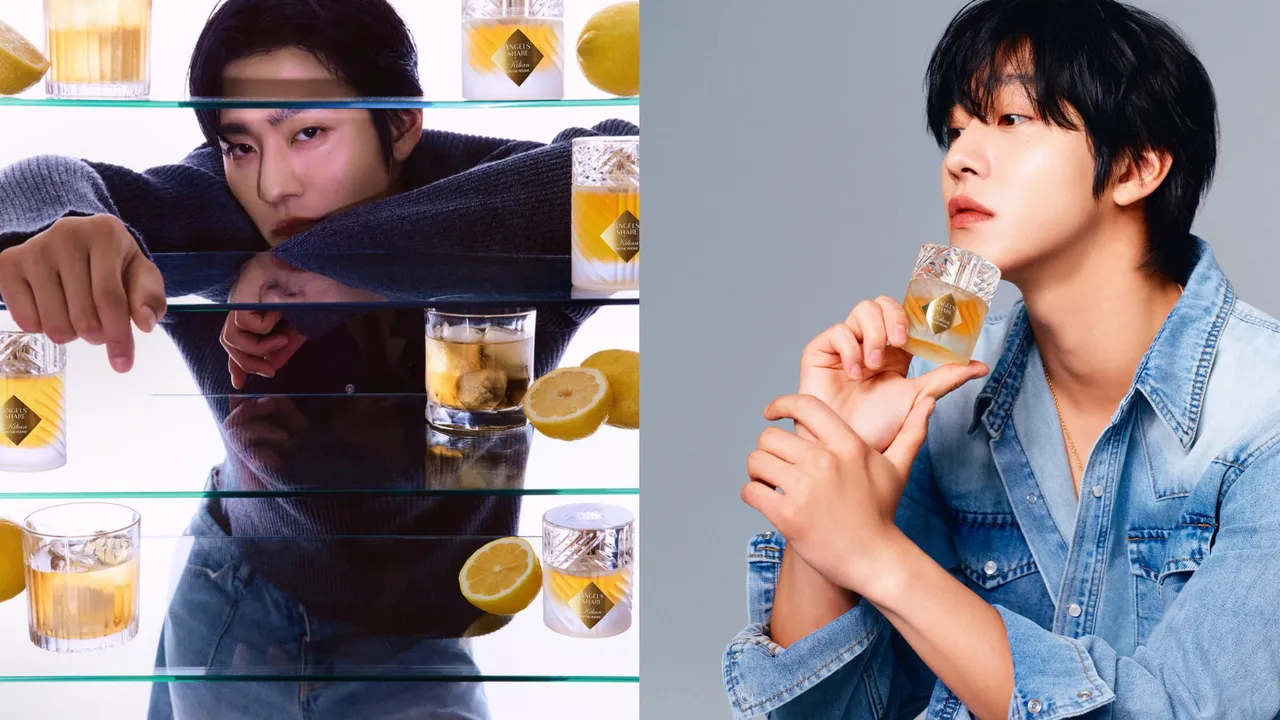 安孝燮成為香氛品牌KILIAN PARIS品牌摯友,力推全新酒香之作「冰鎮天使稅」。品牌提供