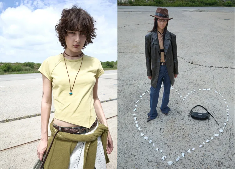 Matin Kim 2025秋季系列。品牌提供