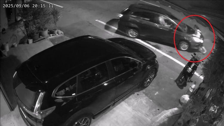 南投女負氣趴引擎蓋竟遭男友輾斃　狠男逃台中被逮！殺人罪送辦