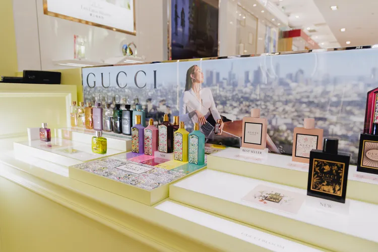 GUCCI Beauty進駐SOGO台北忠孝館1F。品牌提供