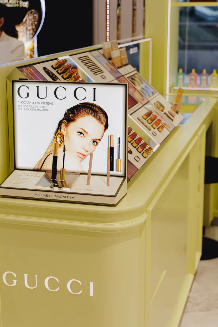 GUCCI Beauty進駐SOGO台北忠孝館1F。品牌提供