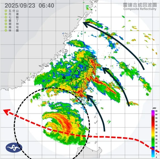 「怪物颱風」大台北颳10級強陣風!雨炸一整天 這天才會停