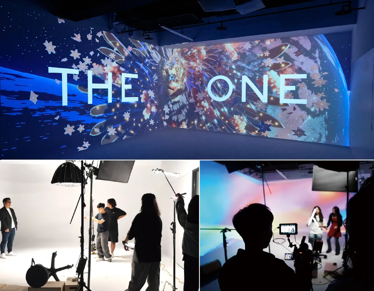 陽獅集團以專業級規格打造ONE SPACE數位攝影棚,化空白為無限可能,以行動支持創意實踐。