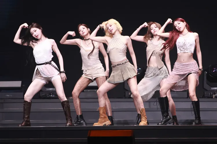 ITZY重回小巨蛋開唱。彭欣偉攝