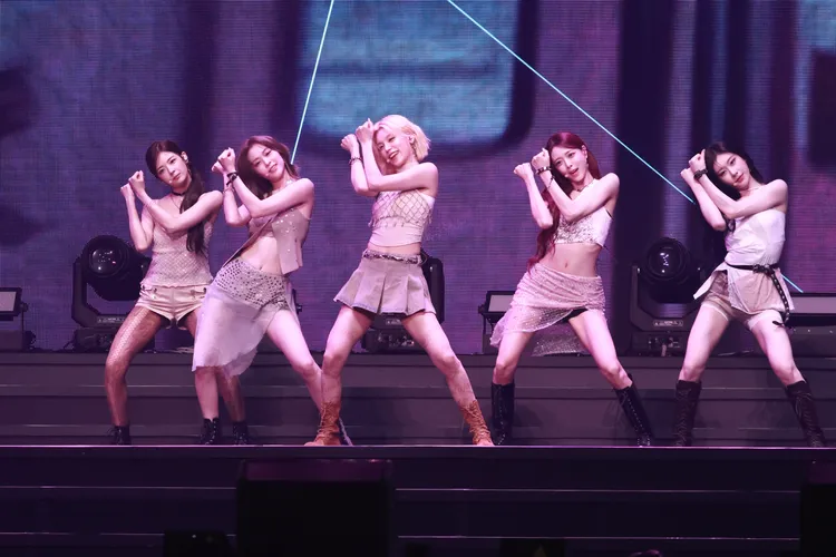 ITZY又唱又跳展現實力。彭欣偉攝