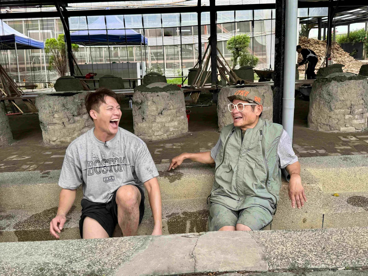 张睿家、许效舜。东森提供