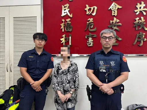 7旬失智婦外出迷途 大安警憑外觀特徵找到人