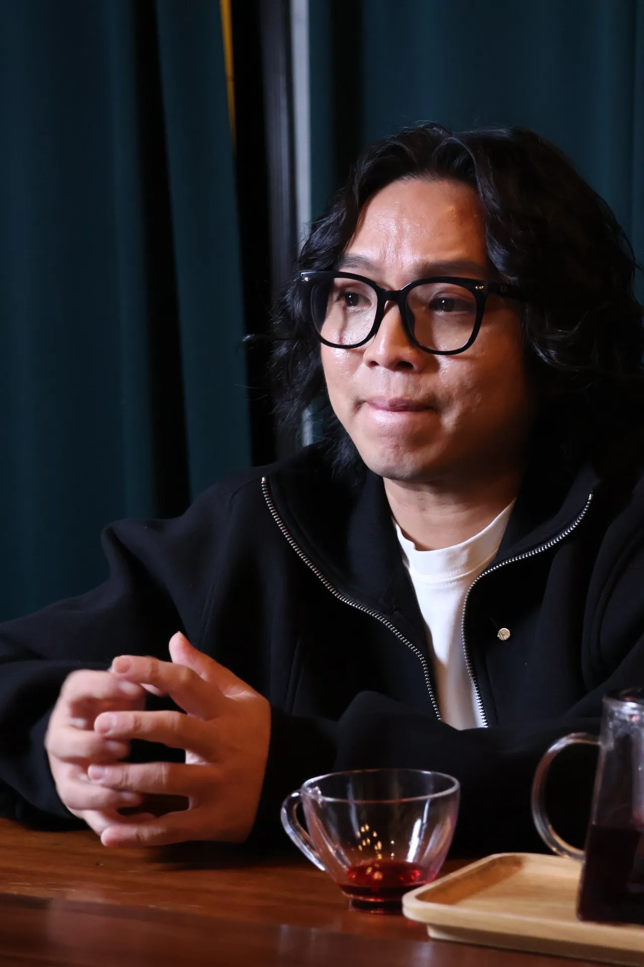 潘信维分享运势低时较容易感受到灵界现象。庄宗达摄