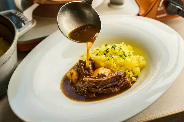 Grill Ukai-香料和牛咖喱。業者提供