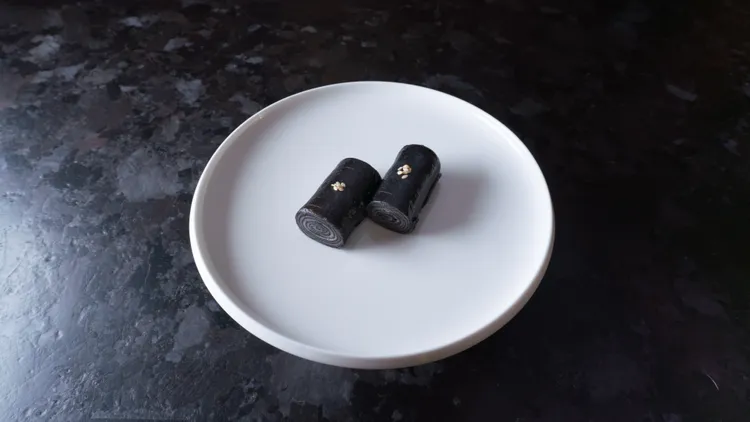 【雋‧習】現磨芝麻捲。業者提供