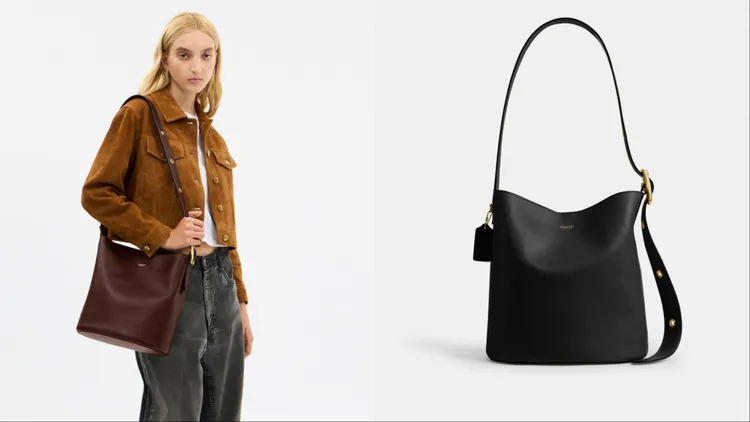 COACH Bleecker單肩手袋，各1萬9800元。品牌提供