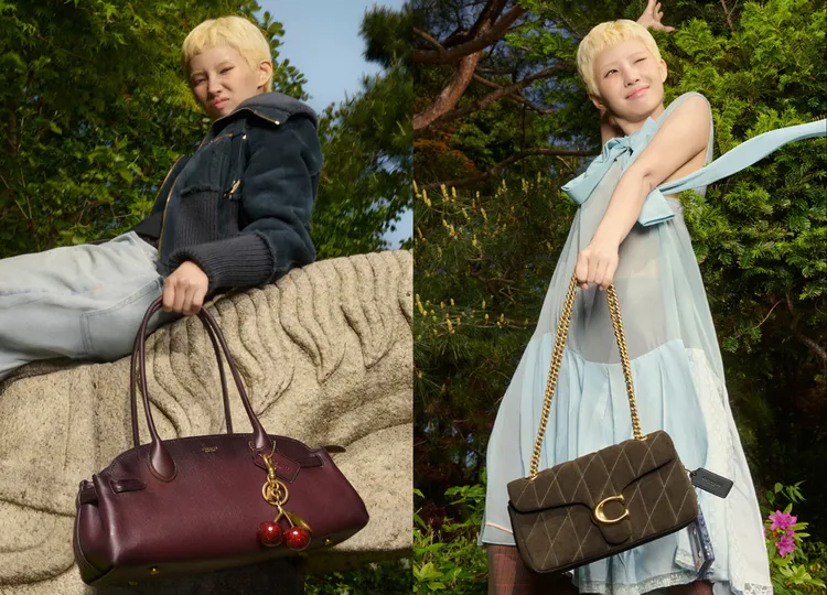 田小娟以一頭金黃色極短髮駕馭多種風格。品牌提供