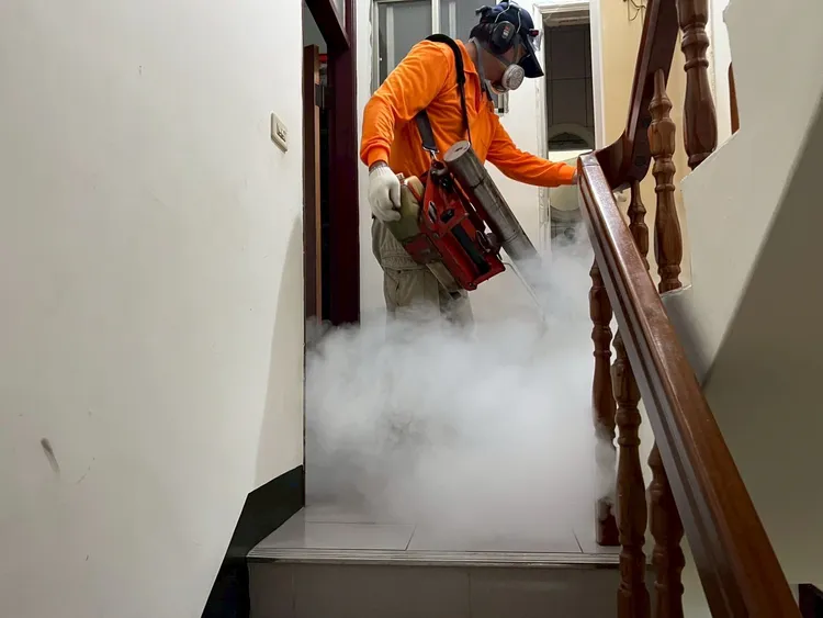 衛生局派員清消。衛生局提供