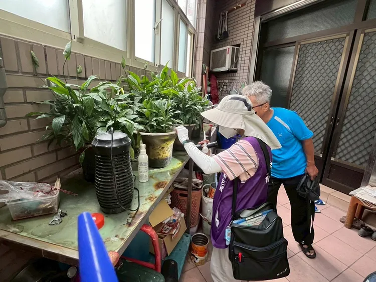 清除孳生源。衛生局提供