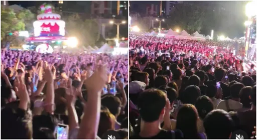 Foodpanda粉紅祭最後一天!華山驚天人潮「比跨年熱鬧」