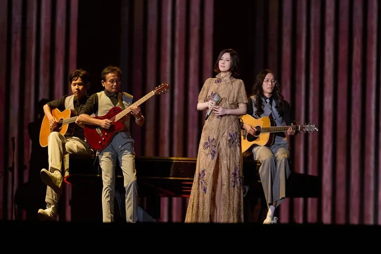 江蕙最終場唱不夠，點頭表態願加場。寬宏藝術提供