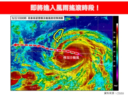 樺加沙未遭破壞 暴風圈還在擴大!「這時」風雨最搖滾