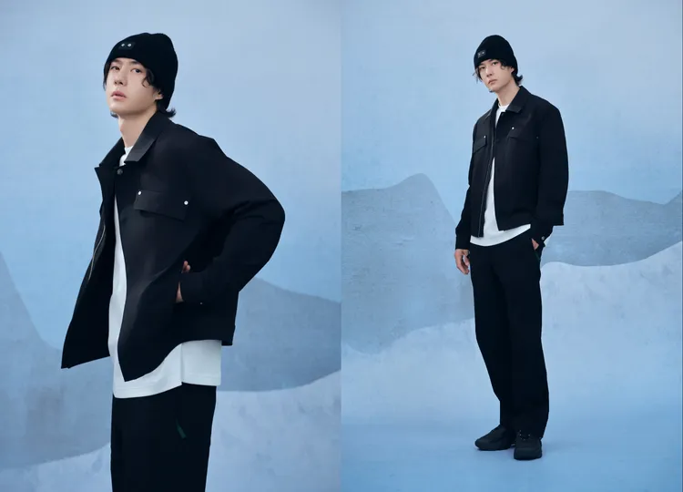 王一博親自演繹與 LACOSTE的聯名系列。品牌提供