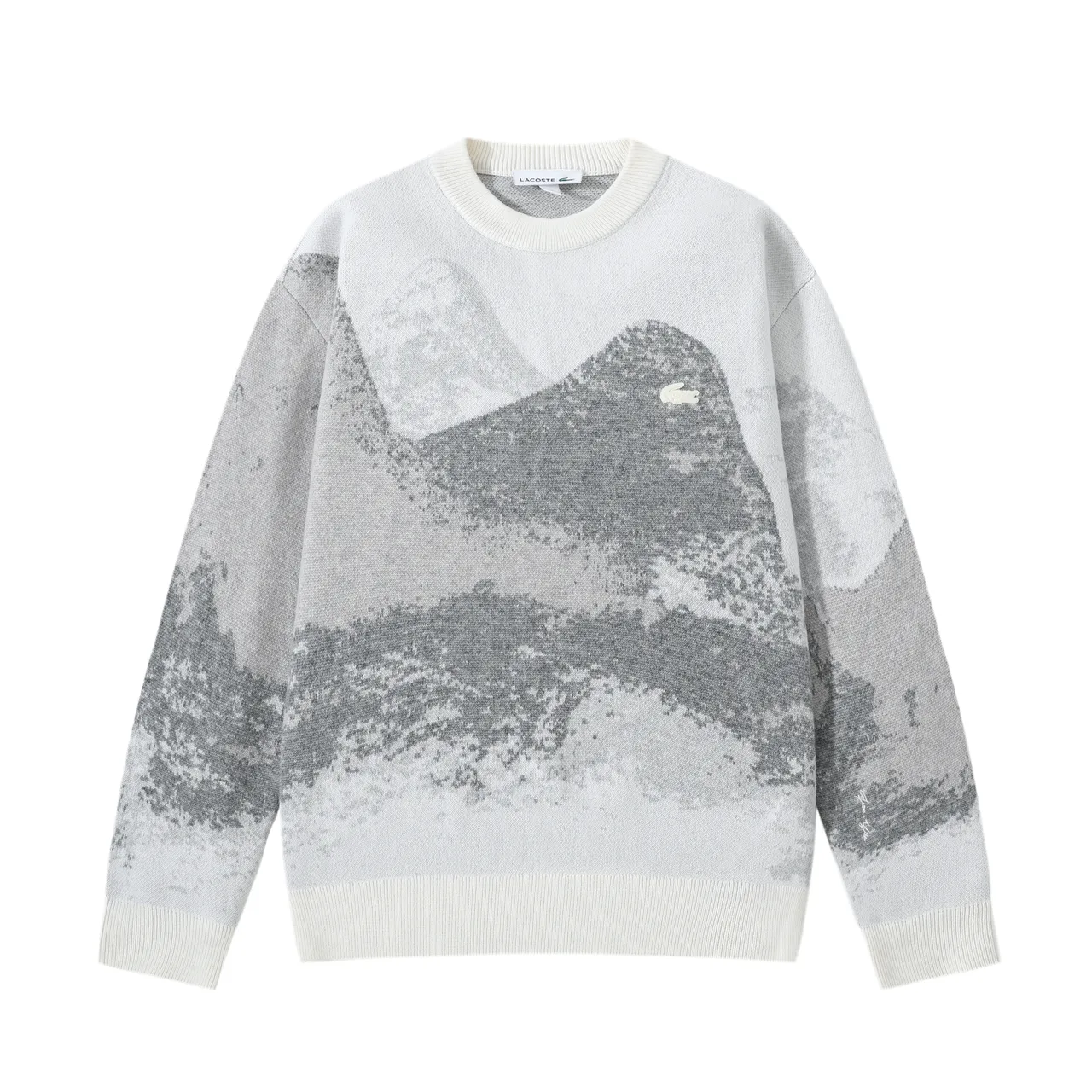 「LACOSTE from yibo」2025秋冬联名系列针织衫,9480元。品牌提供