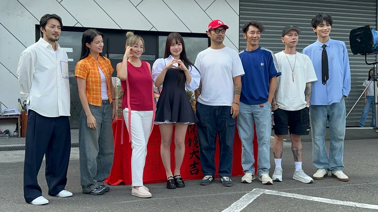 电影《辛亥隧道》今举办开镜仪式。陈建岐摄