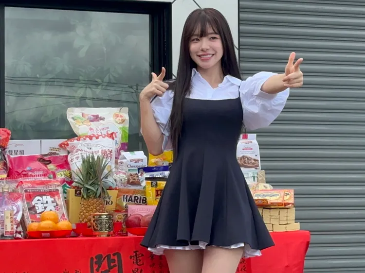 李多慧表示想和鬼聊天。陳建岐攝