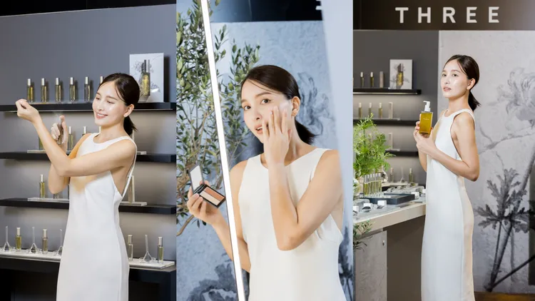 THREE睽違1年重返台灣市場。品牌提供