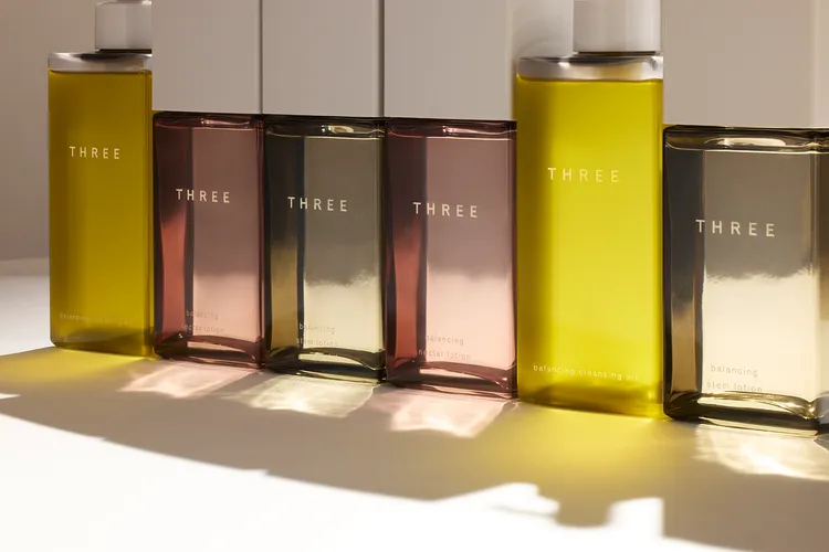 THREE平衡保養系列。品牌提供